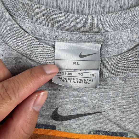 Vintage Y2K Nike Serious Headbanging Football XL Double Sided Center Swoosh - Picture 5 of 6